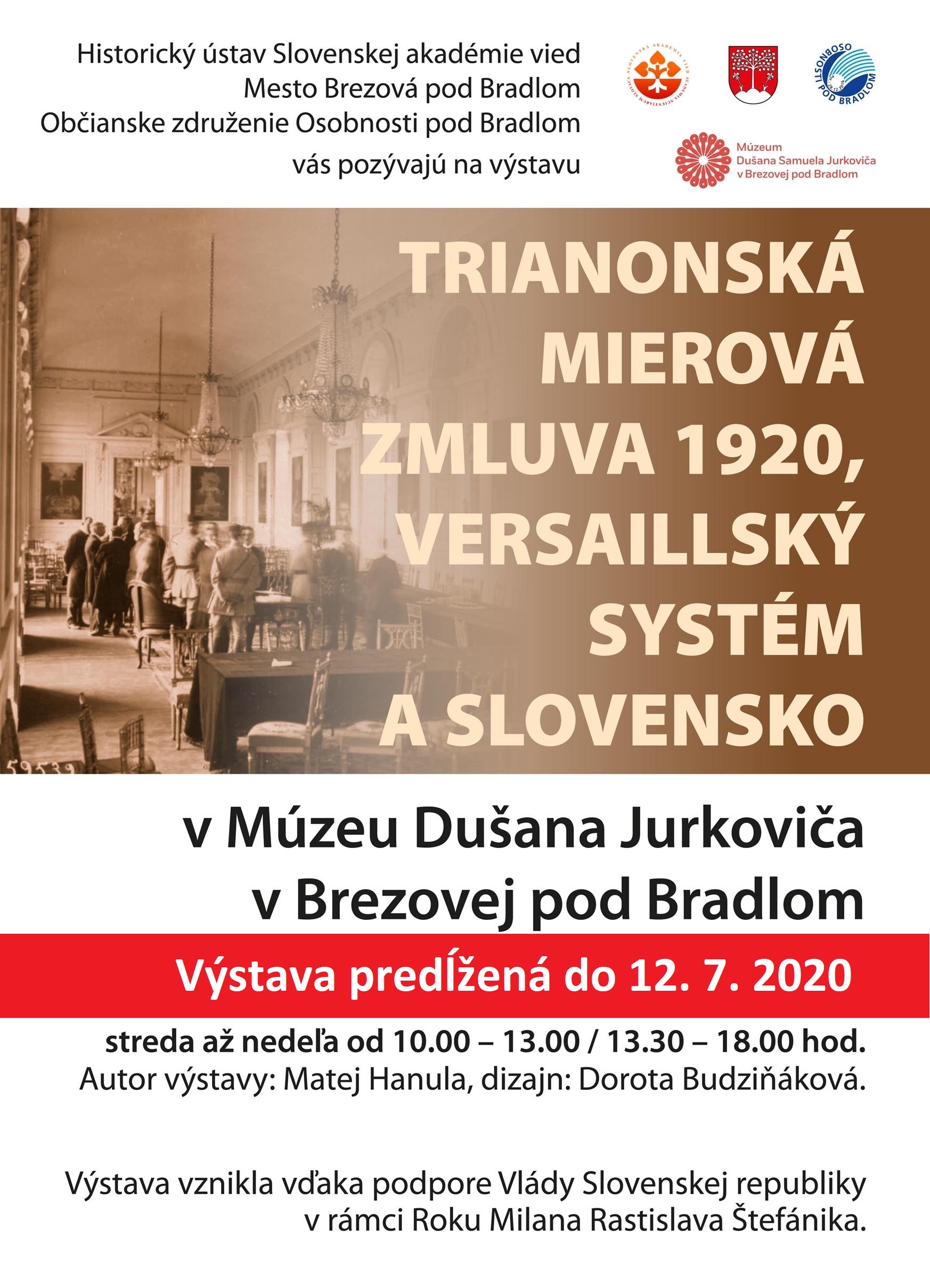 plagát predĺženie výstavy