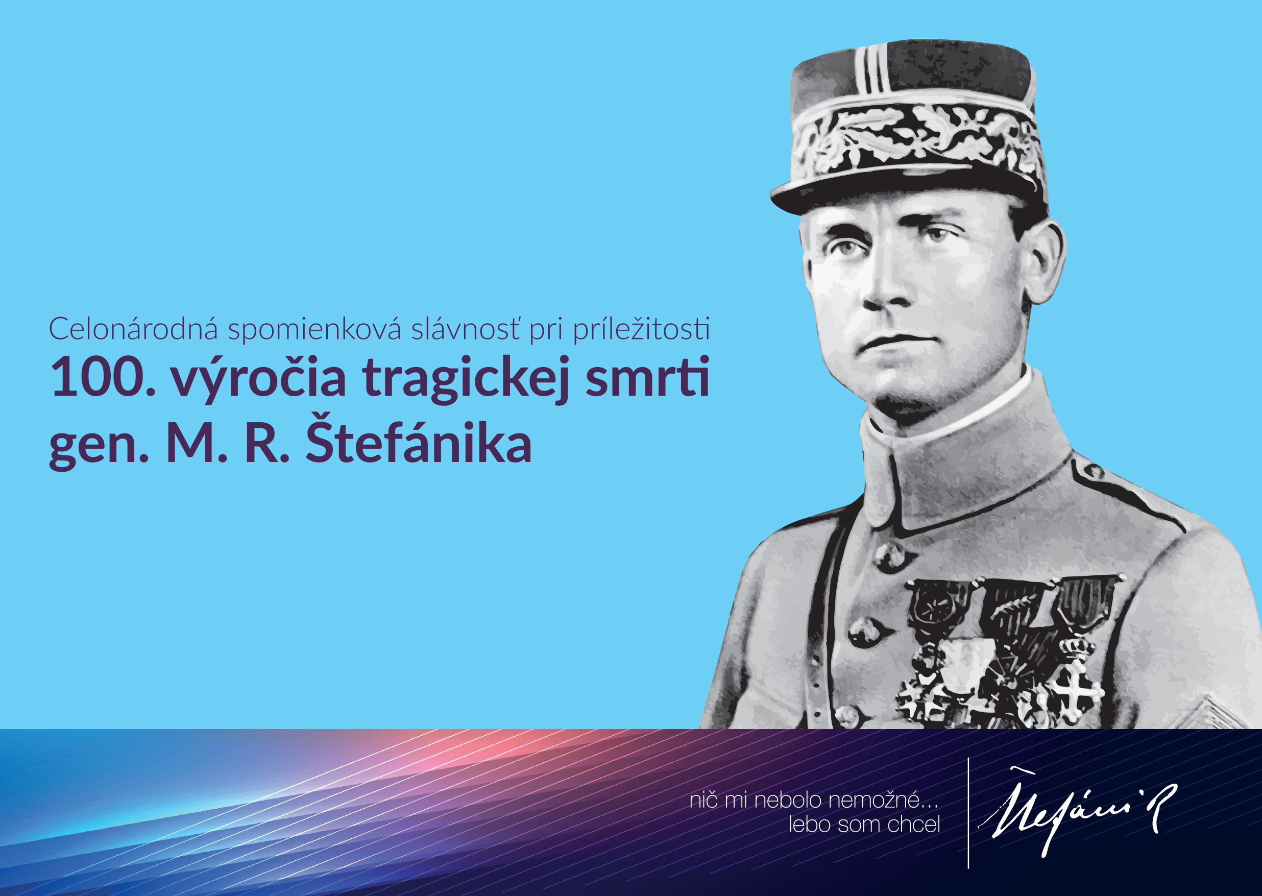 100. výročie tragickej smrti gen. M. R. Štefánika